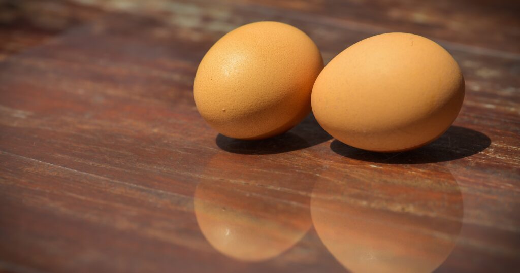 2 large eggs