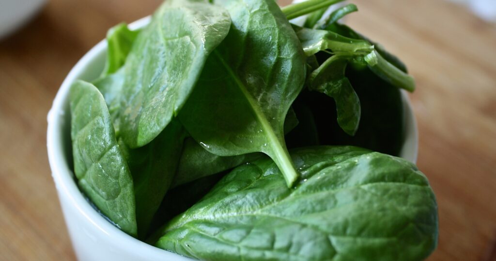 1 cup spinach