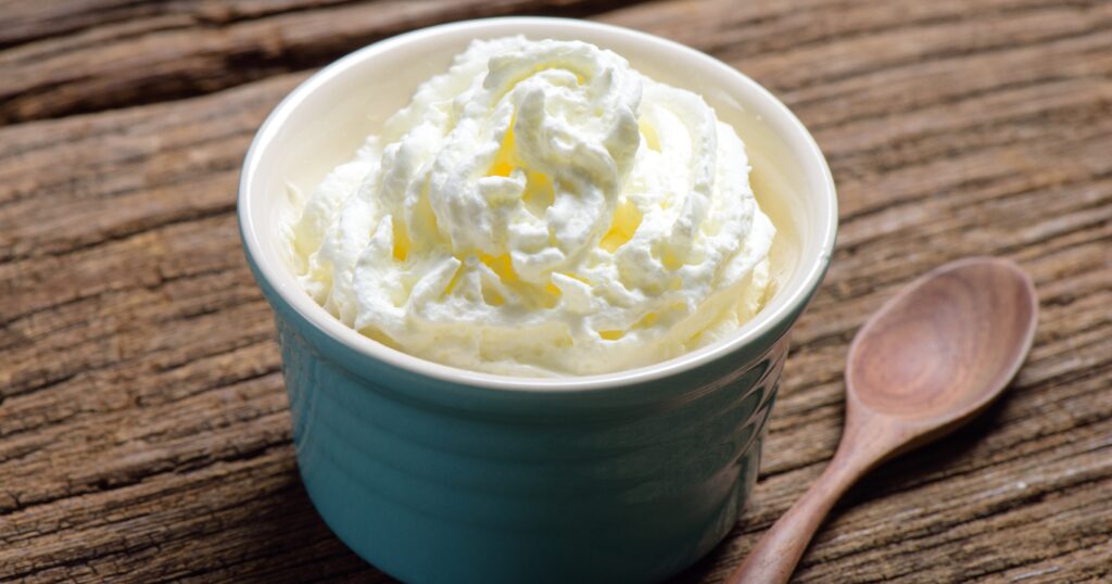  whipping cream