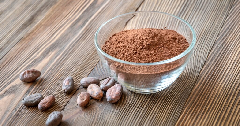 1/3 cup unsweetened cocoa powder