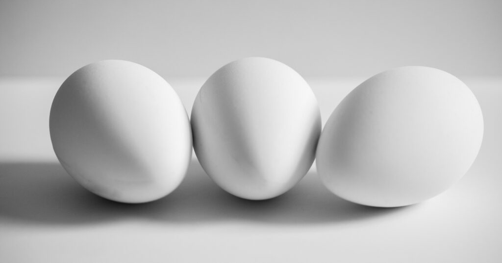 3 large eggs