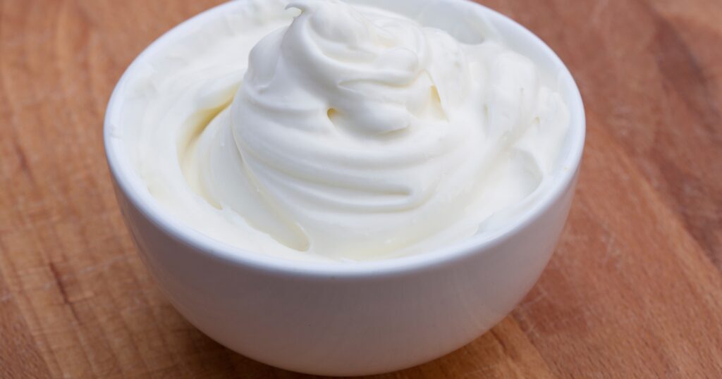 ½ cup sour cream