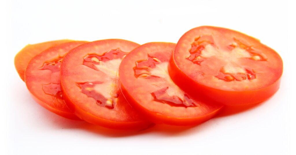 Tomato slices