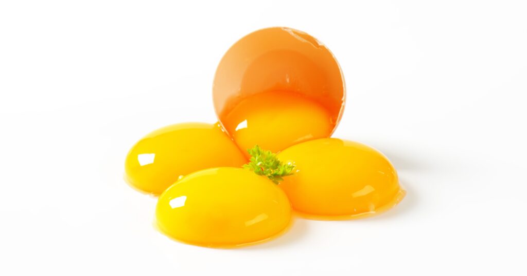 4 egg yolks