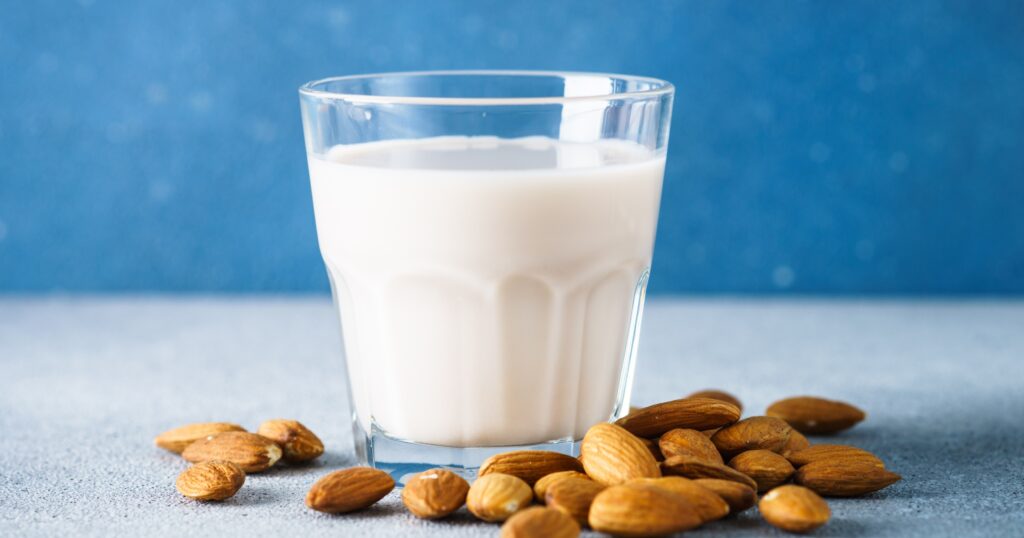 1 tablespoon of non-dairy milk (almond milk works great)